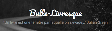 Bulle livresque blog litteraire