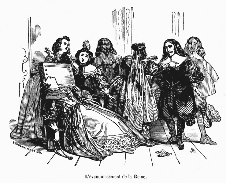 L'évanouissement de la reine