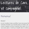 Les lectures de caro